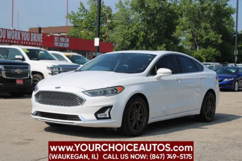 Another view of 2020 Ford Fusion Titanium for sale in Waukegan, IL at Your Choice Autos - Waukegan