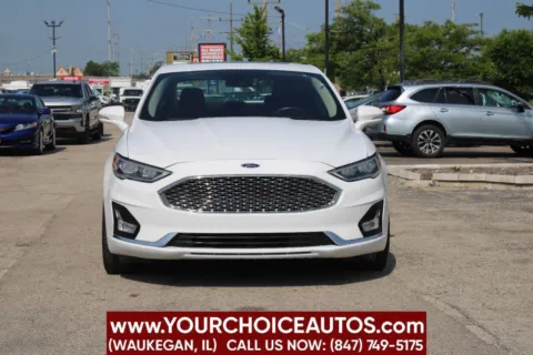 Photos of 2020 Ford Fusion Titanium for sale in Waukegan, IL at Your Choice Autos - Waukegan