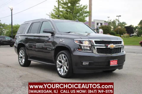 Gray 2017 Chevrolet Tahoe LT for sale in Waukegan, IL