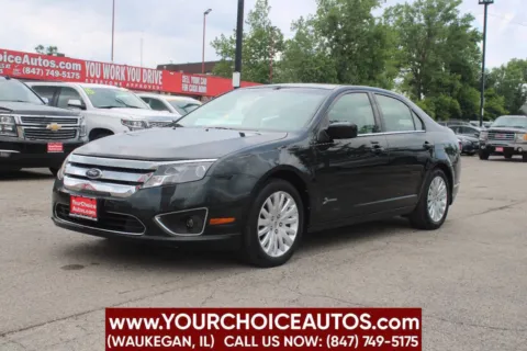 Black 2010 Ford Fusion Hybrid for sale in Waukegan, IL