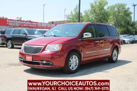 Red 2011 Chrysler Town & Country Touring-L for sale in Waukegan, IL