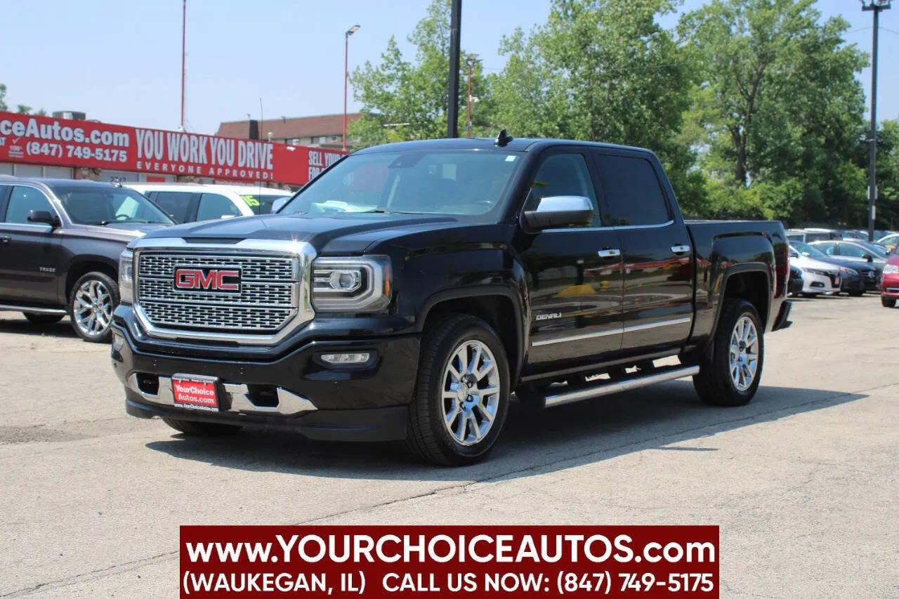 Black 2017 GMC Sierra 1500 Denali for sale in Waukegan, IL