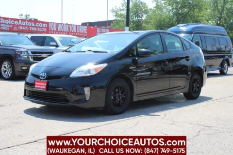 Black 2012 Toyota Prius Two 4dr Hatchback for sale in Waukegan, IL