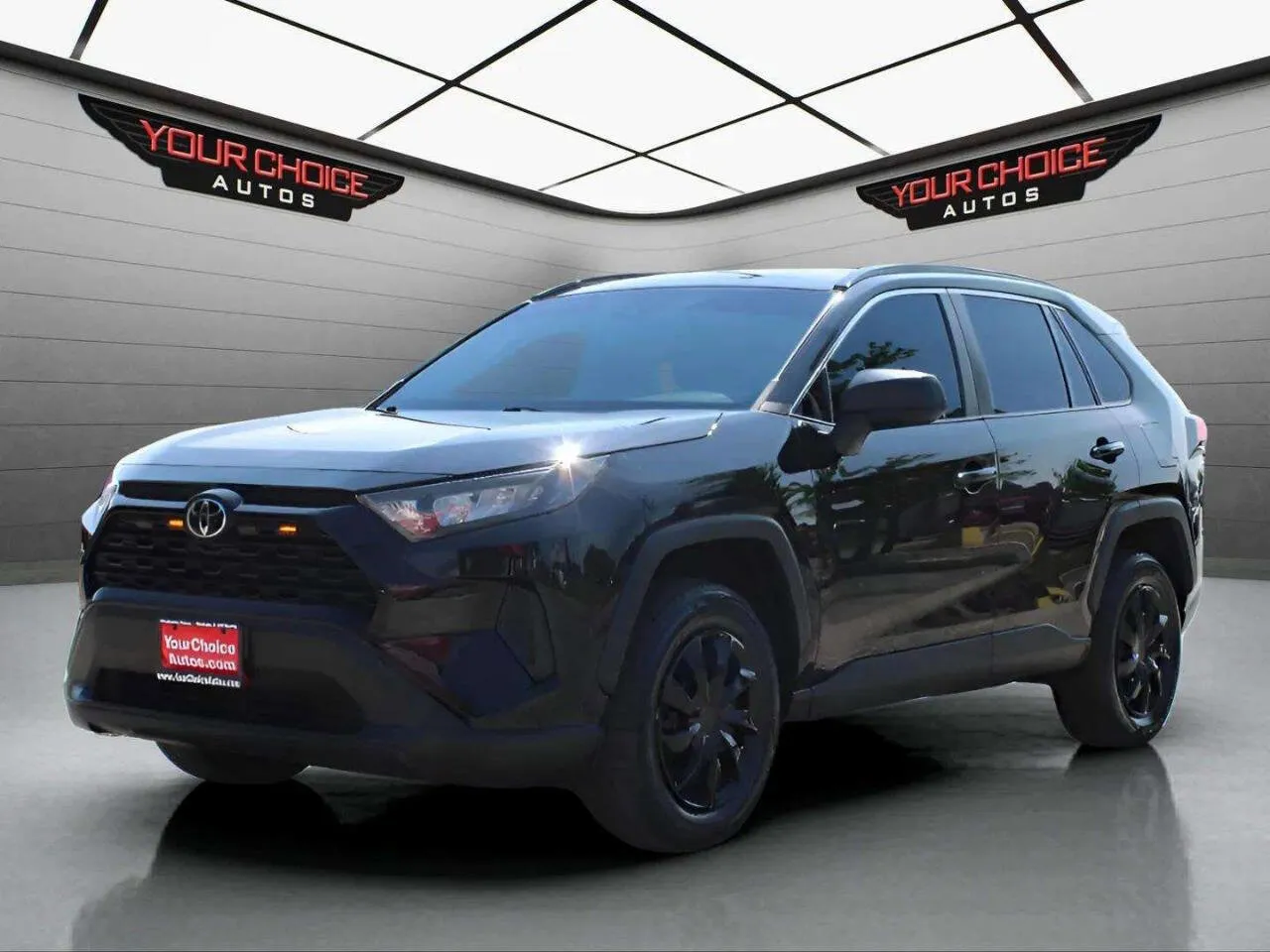 Black 2021 Toyota RAV4 LE for sale in Waukegan, IL