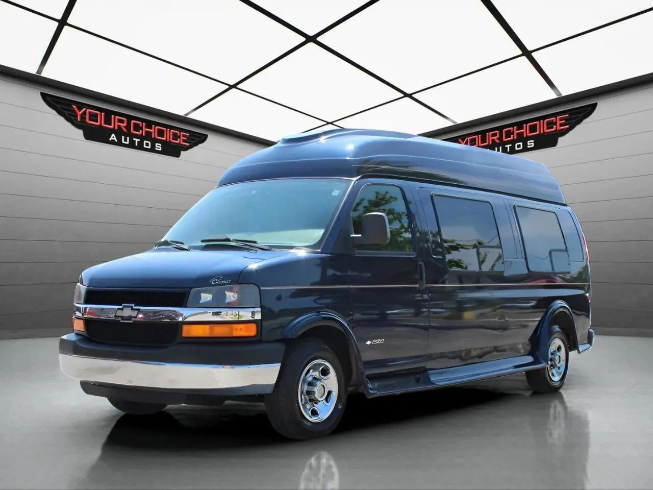 Blue 2005 Chevrolet Express Cargo Van YF7 Upfitter for sale in Waukegan, IL