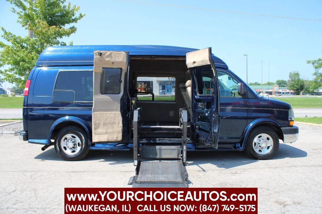 Blue 2005 Chevrolet Express Cargo Van YF7 Upfitter for sale in Waukegan, IL