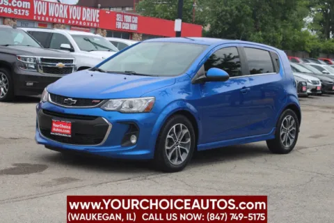 Blue 2020 Chevrolet Sonic LT for sale in Waukegan, IL