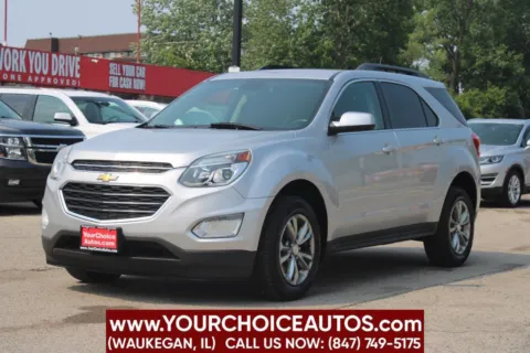 Silver 2017 Chevrolet Equinox LT for sale in Waukegan, IL