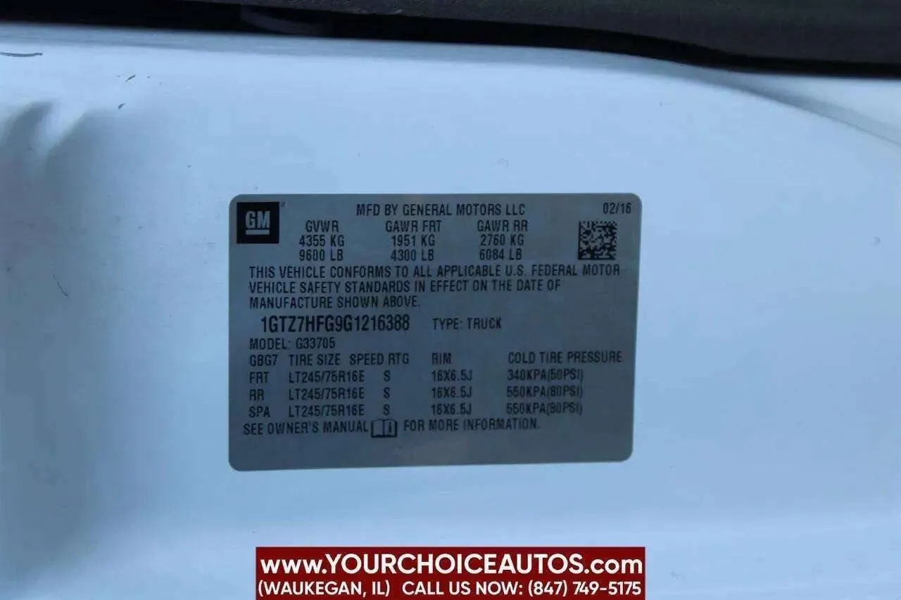 2016 GMC Savana Cargo Work Van - Photo 27