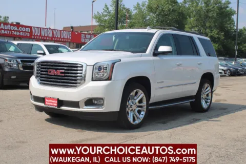 White 2017 GMC Yukon SLT for sale in Waukegan, IL