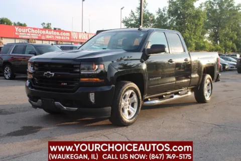 Black 2016 Chevrolet Silverado 1500 LT for sale in Waukegan, IL