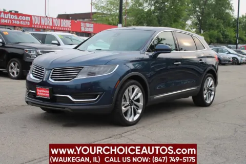 Blue 2017 Lincoln MKX Reserve for sale in Waukegan, IL