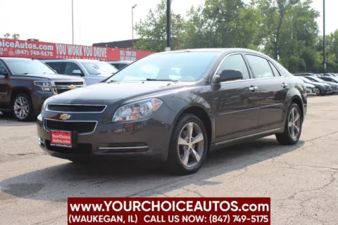 Gray 2012 Chevrolet Malibu LT w/1LT for sale in Waukegan, IL