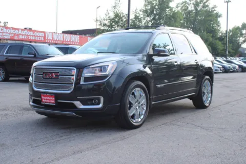 Black 2014 GMC Acadia Denali for sale in Waukegan, IL