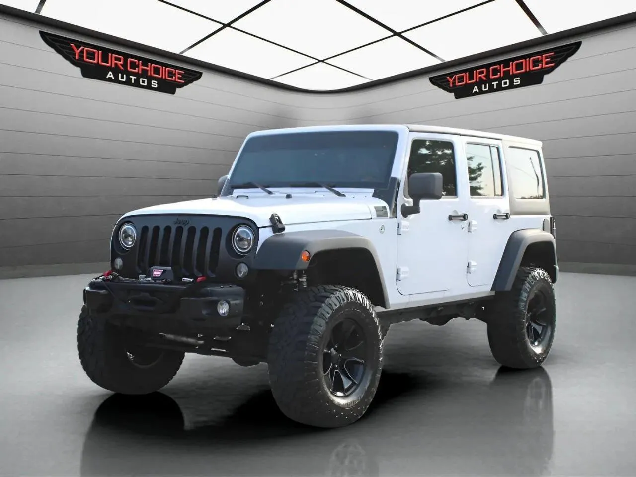 White 2017 Jeep Wrangler Unlimited Sport for sale in Waukegan, IL