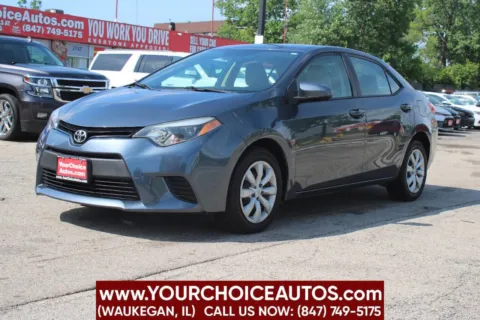 Gray 2016 Toyota Corolla LE 4dr Sedan for sale in Waukegan, IL