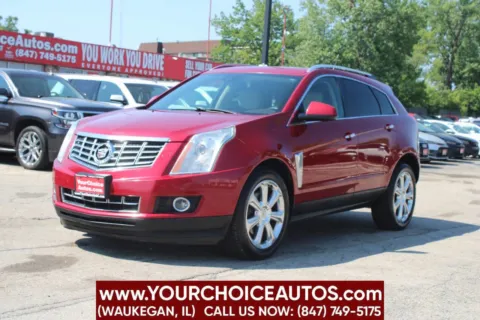 Red 2014 Cadillac SRX Premium Collection for sale in Waukegan, IL