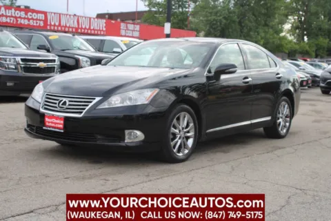 Black 2010 Lexus ES 350 Base 4dr Sedan for sale in Waukegan, IL