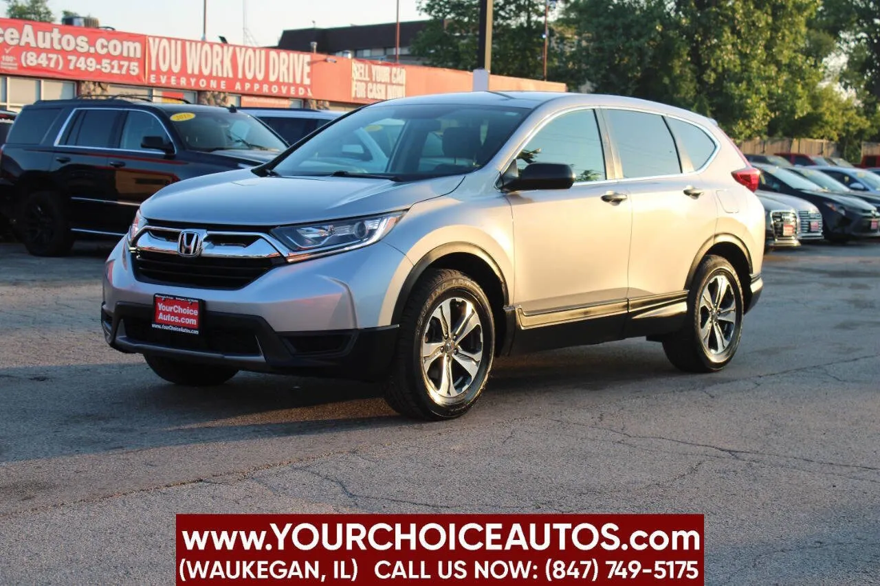 Silver 2019 Honda CR-V LX for sale in Waukegan, IL