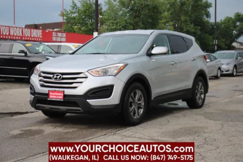 Silver 2015 Hyundai Santa Fe Sport 2.4L AWD 4dr SUV for sale in Waukegan, IL