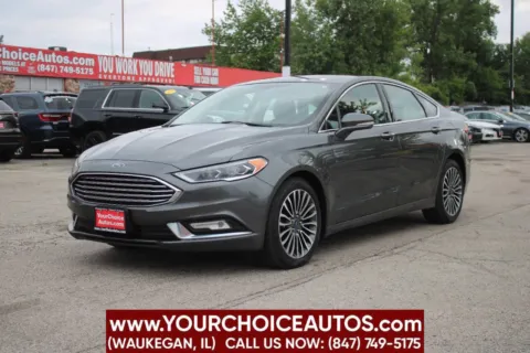Gray 2017 Ford Fusion SE for sale in Waukegan, IL