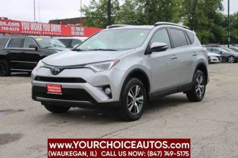 Silver 2018 Toyota RAV4 XLE 4dr SUV for sale in Waukegan, IL