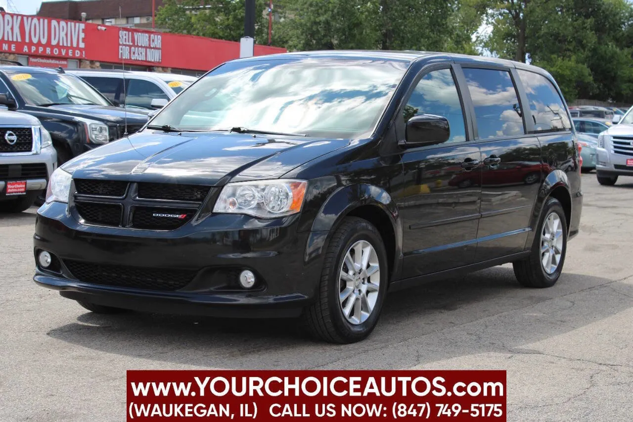 Black 2012 Dodge Grand Caravan R/T for sale in Waukegan, IL