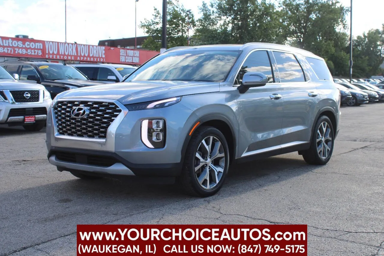 Silver 2020 Hyundai Palisade SEL for sale in Waukegan, IL