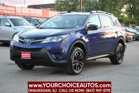 Blue 2014 Toyota RAV4 LE for sale in Waukegan, IL