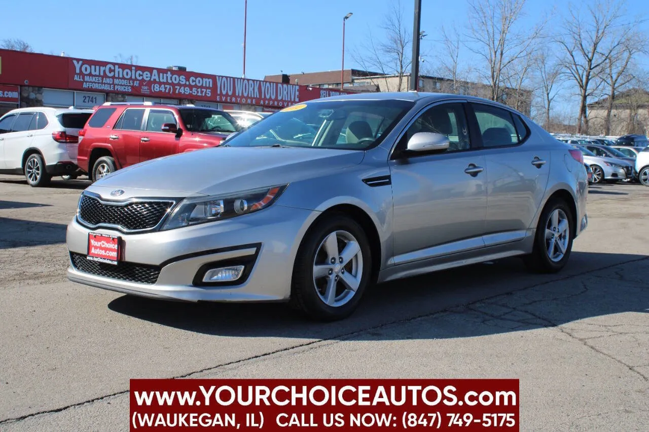 Gray 2014 Kia Optima LX for sale in Waukegan, IL