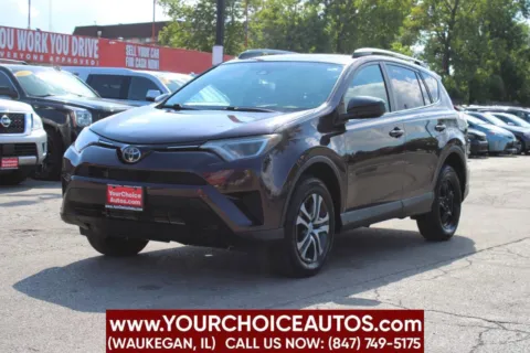 Purple 2017 Toyota RAV4 LE for sale in Waukegan, IL