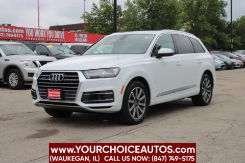 White 2018 Audi Q7 Prestige for sale in Waukegan, IL