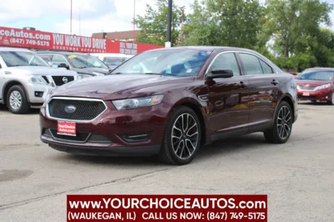 Red 2018 Ford Taurus SHO for sale in Waukegan, IL