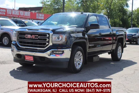 Black 2018 GMC Sierra 1500 SLE for sale in Waukegan, IL