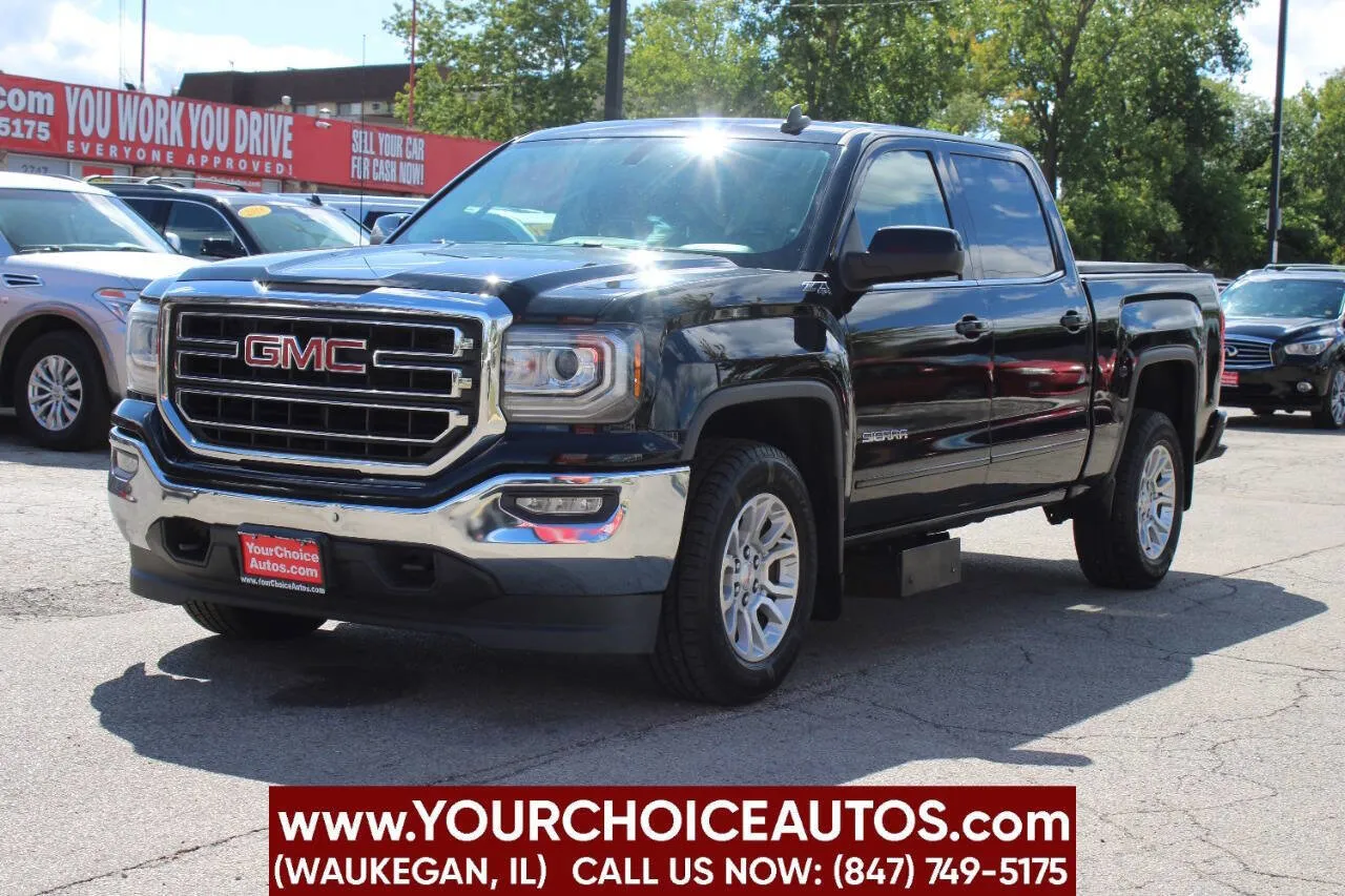 Black 2018 GMC Sierra 1500 SLE for sale in Waukegan, IL