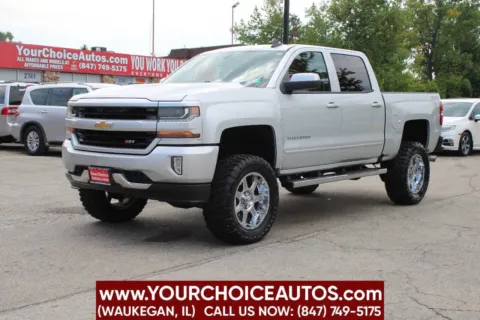 Silver 2016 Chevrolet Silverado 1500 LT for sale in Waukegan, IL