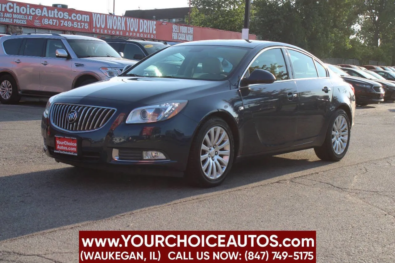Blue 2011 Buick Regal CXL Turbo TO3 for sale in Waukegan, IL
