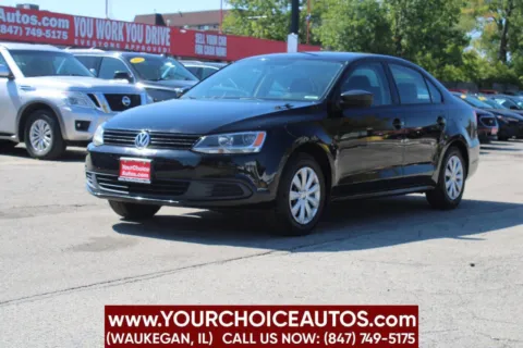 Black 2014 Volkswagen Jetta Sedan S for sale in Waukegan, IL