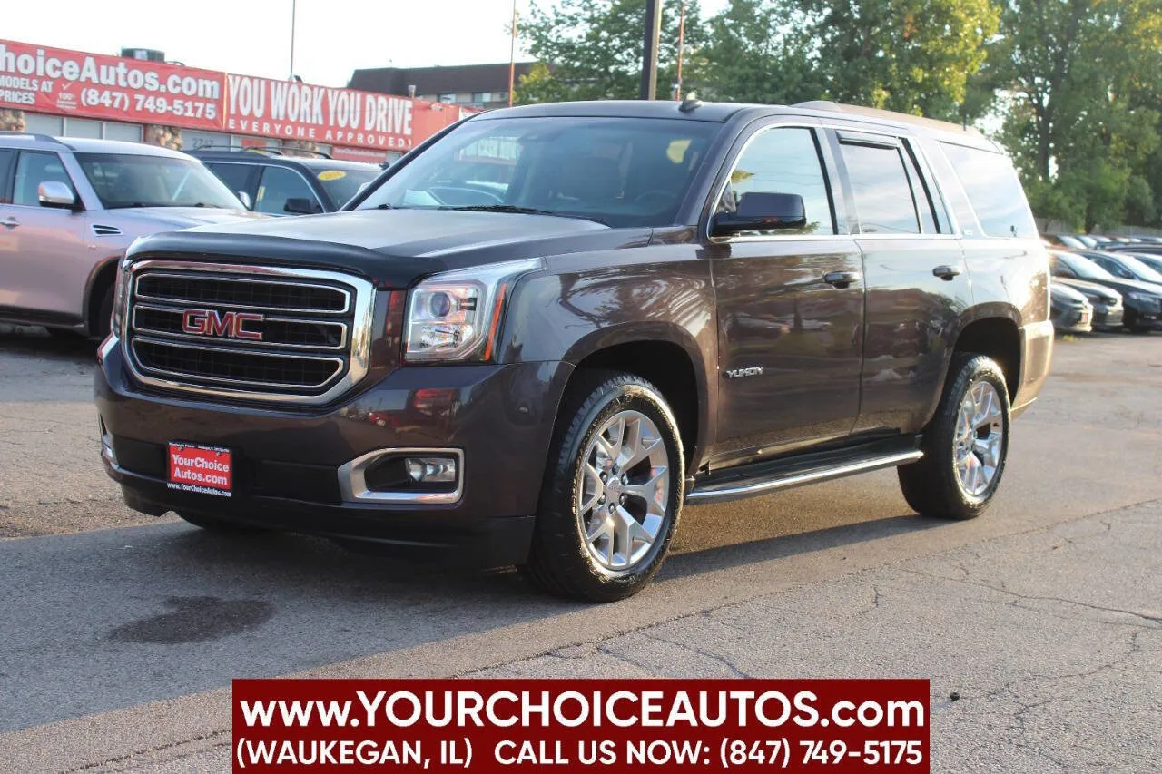 Purple 2015 GMC Yukon SLT for sale in Waukegan, IL