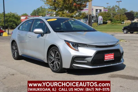 Another view of 2021 Toyota Corolla SE 4dr Sedan CVT for sale in Waukegan, IL at Your Choice Autos - Waukegan