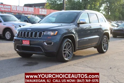 Blue 2019 Jeep Grand Cherokee Limited for sale in Waukegan, IL