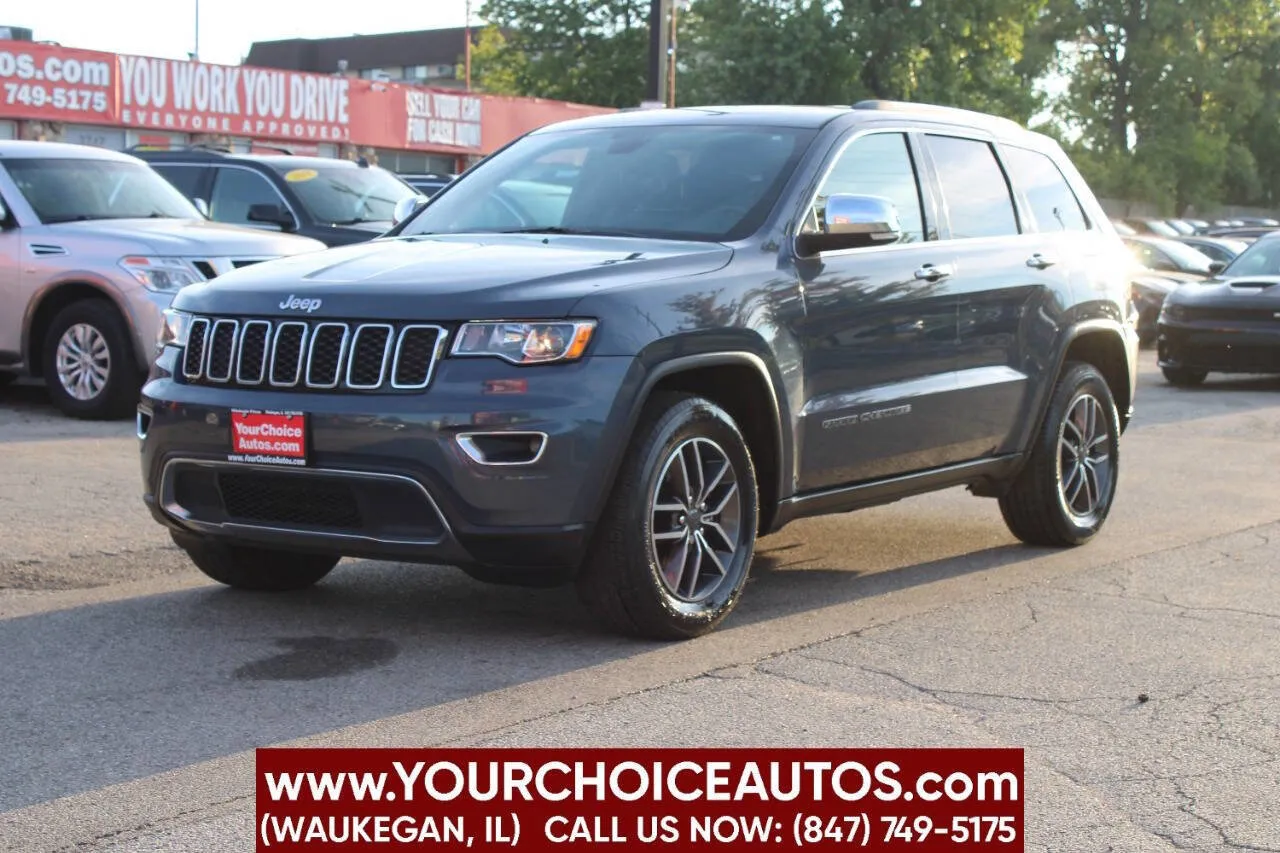 Blue 2019 Jeep Grand Cherokee Limited for sale in Waukegan, IL