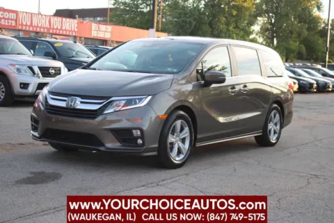 Gray 2019 Honda Odyssey EX L 4dr Mini Van for sale in Waukegan, IL