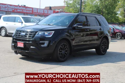 Black 2017 Ford Explorer Sport for sale in Waukegan, IL