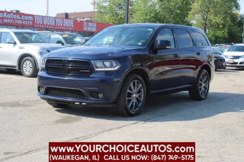 Blue 2017 Dodge Durango GT for sale in Waukegan, IL