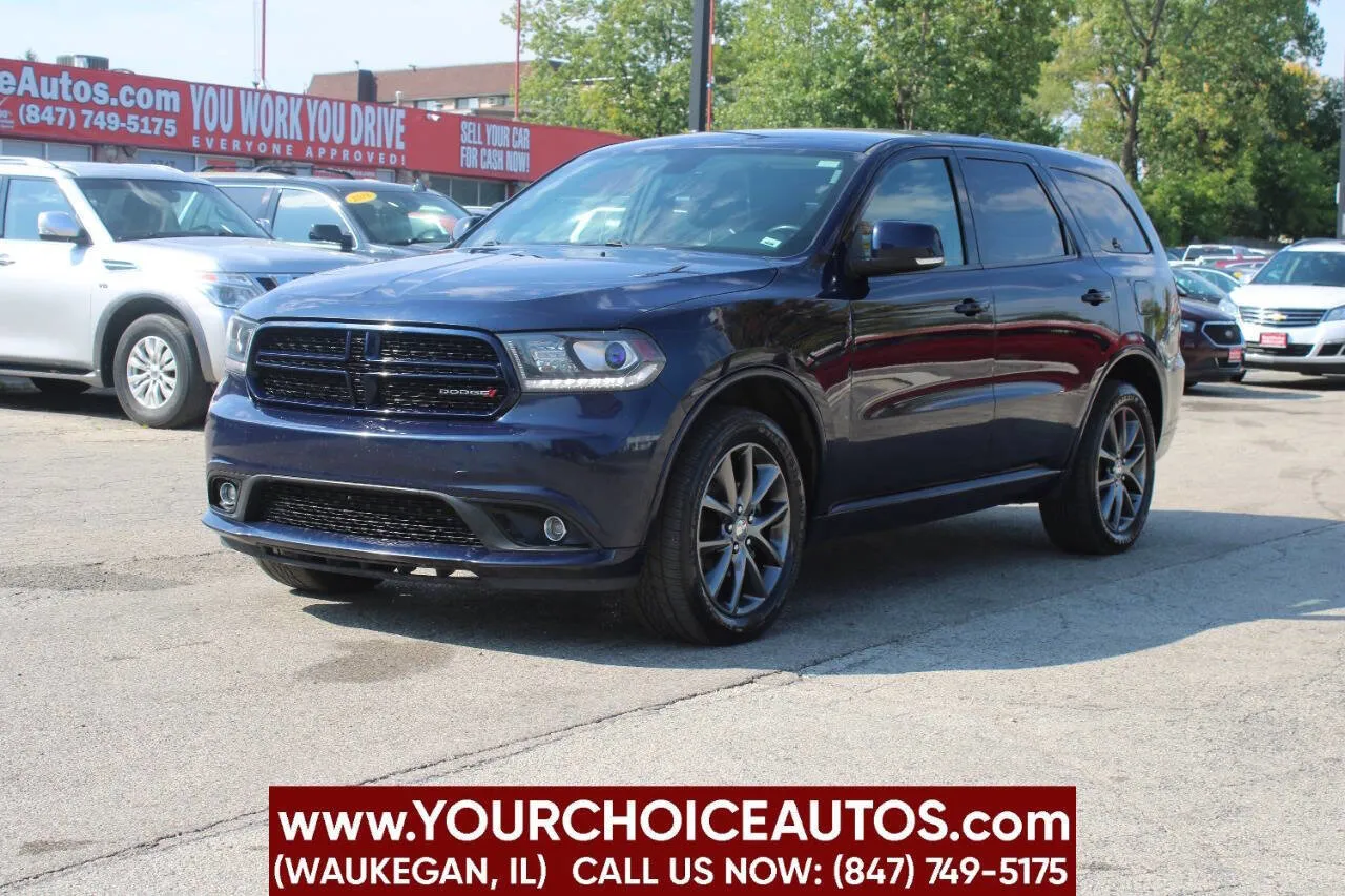 Blue 2017 Dodge Durango GT for sale in Waukegan, IL