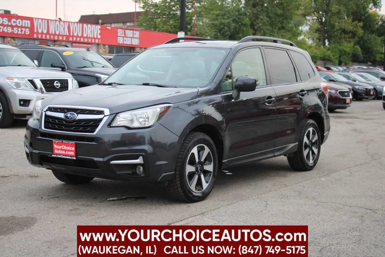 Gray 2017 Subaru Forester Premium for sale in Waukegan, IL