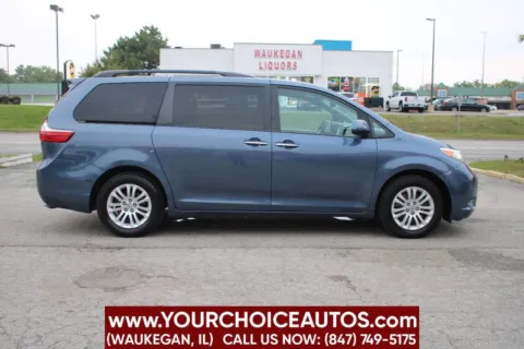 Blue 2015 Toyota Sienna Limited 7 Passenger 4dr Mini Van for sale in Waukegan, IL