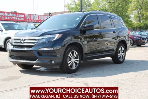 Black 2017 Honda Pilot EX-L for sale in Waukegan, IL