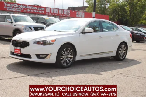 White 2015 Kia Cadenza Premium for sale in Waukegan, IL
